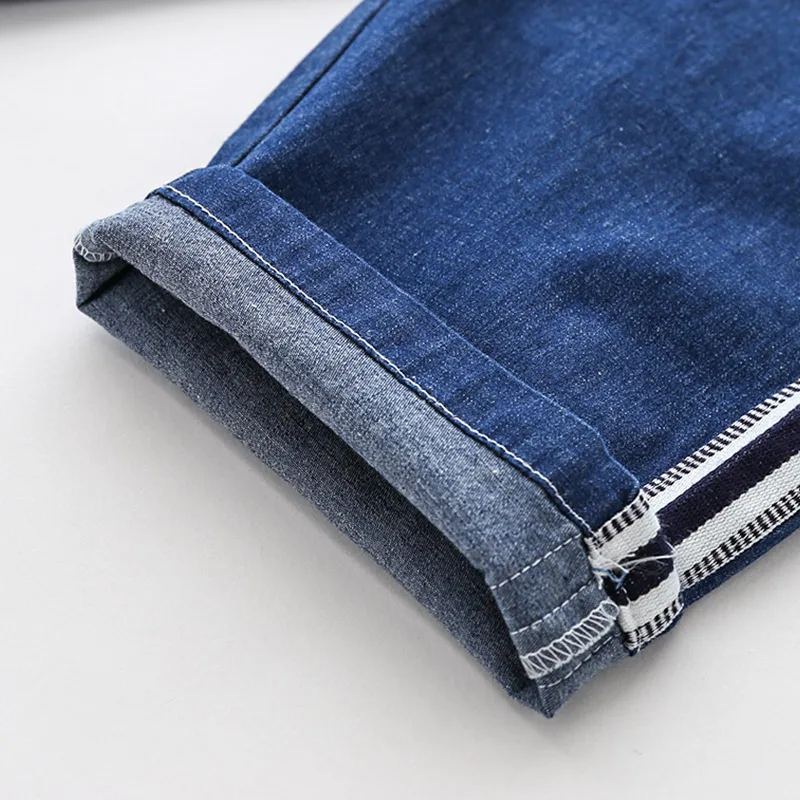 

Children's denim clothes 2020 new summer boys shorts pants knee length leggings big kids casual 100% cotton trousers 3 to 14yrs
