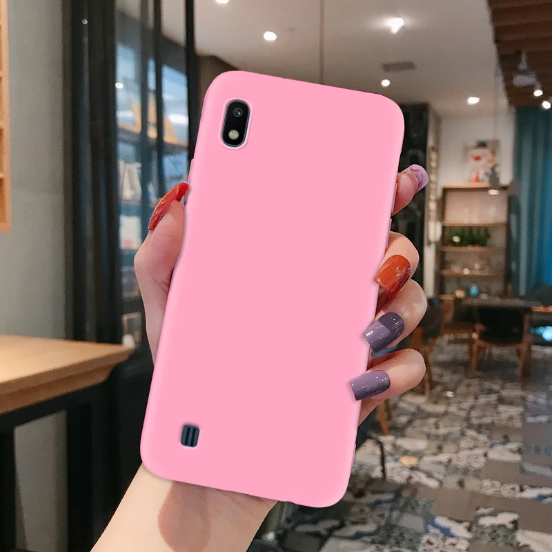 Чехол для телефона для SamsungA10 A20 A30 A40 A50 A60 A70 чехол мульти Цвет с Микки Маусом ТПУ для Galaxy M10 чехол для телефона M40 A20E бампер - Цвет: TPUPNKTPU