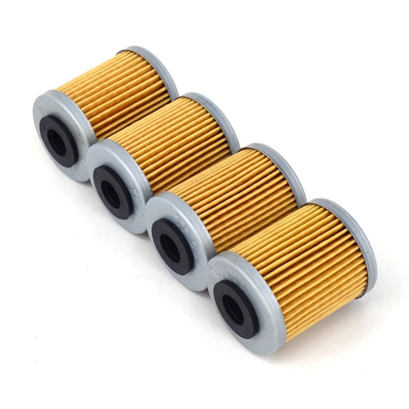

Motorcycle 4Pcs Engine Oil Filter Machine Filter for KTM ATV 450 SX / EXC / MXC2Nd Filter 03-06