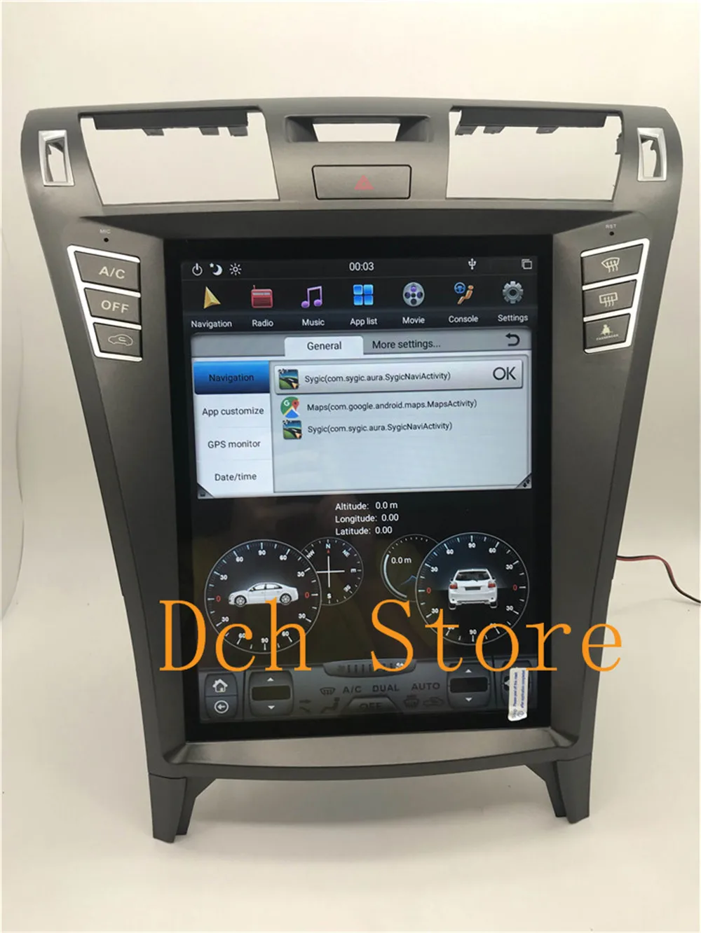 Вертикальный tesla стиль Android 8,1 автомобильный DVD gps навигация для lexus LS LS460 LS600 2006-2012 carplay 4 Гб ram 32 ГБ rom HDMI AHD радио