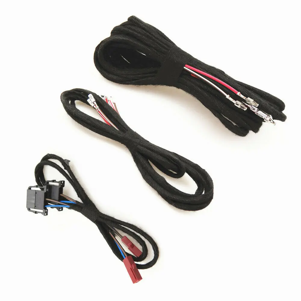 1 комплект громкоговоритель для задней двери автомобильный динамик и кабель VW Golf