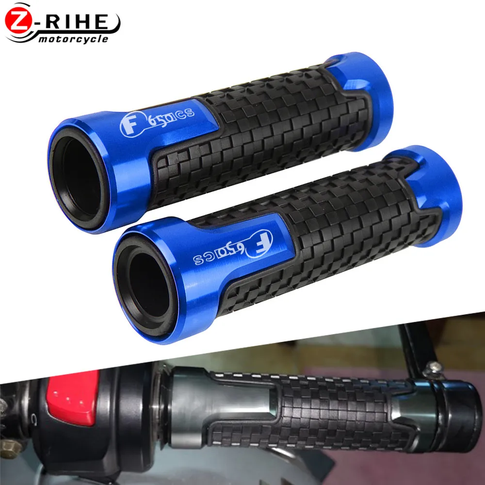 

For BMW F650CS F650 CS 2000 2001 2002 2003 2004 2005-2006 Motorcycle Accessories 7/8'' 22MM CNC Handlebar Grips Handle Grip bar
