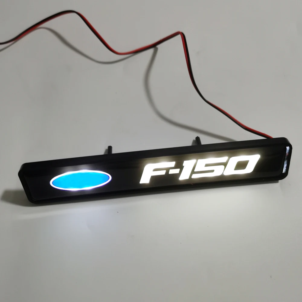 

F150 светодиодная наклейка на решетку радиатора, светодиодная подсветка, дневные ходовые огни для Ford F-150, наклейка на переднюю решетку радиат...