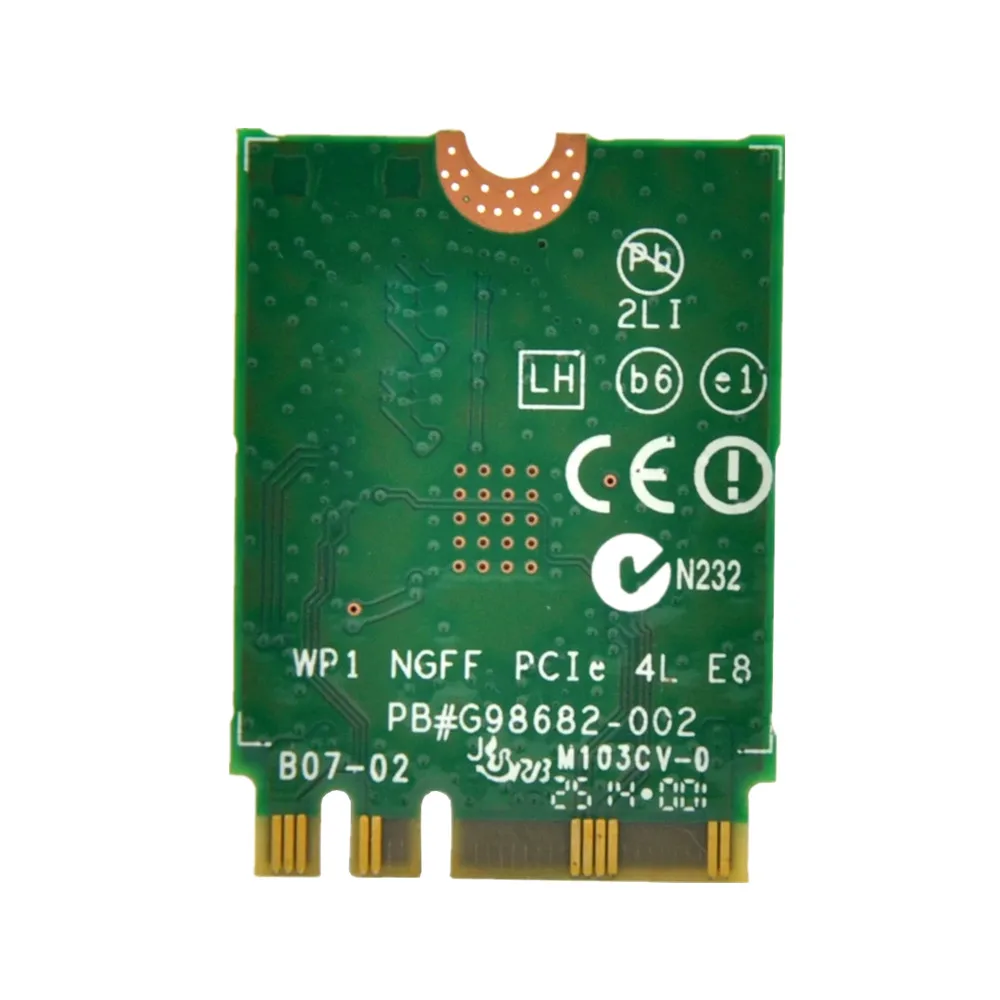 Для Intel 3160NGW 3160ac двухдиапазонный 11ac 433 Мбит/с M2 NGFF WiFi адаптер Bluetooth 4 0 для ASUS/DELL/ACER/SON |
