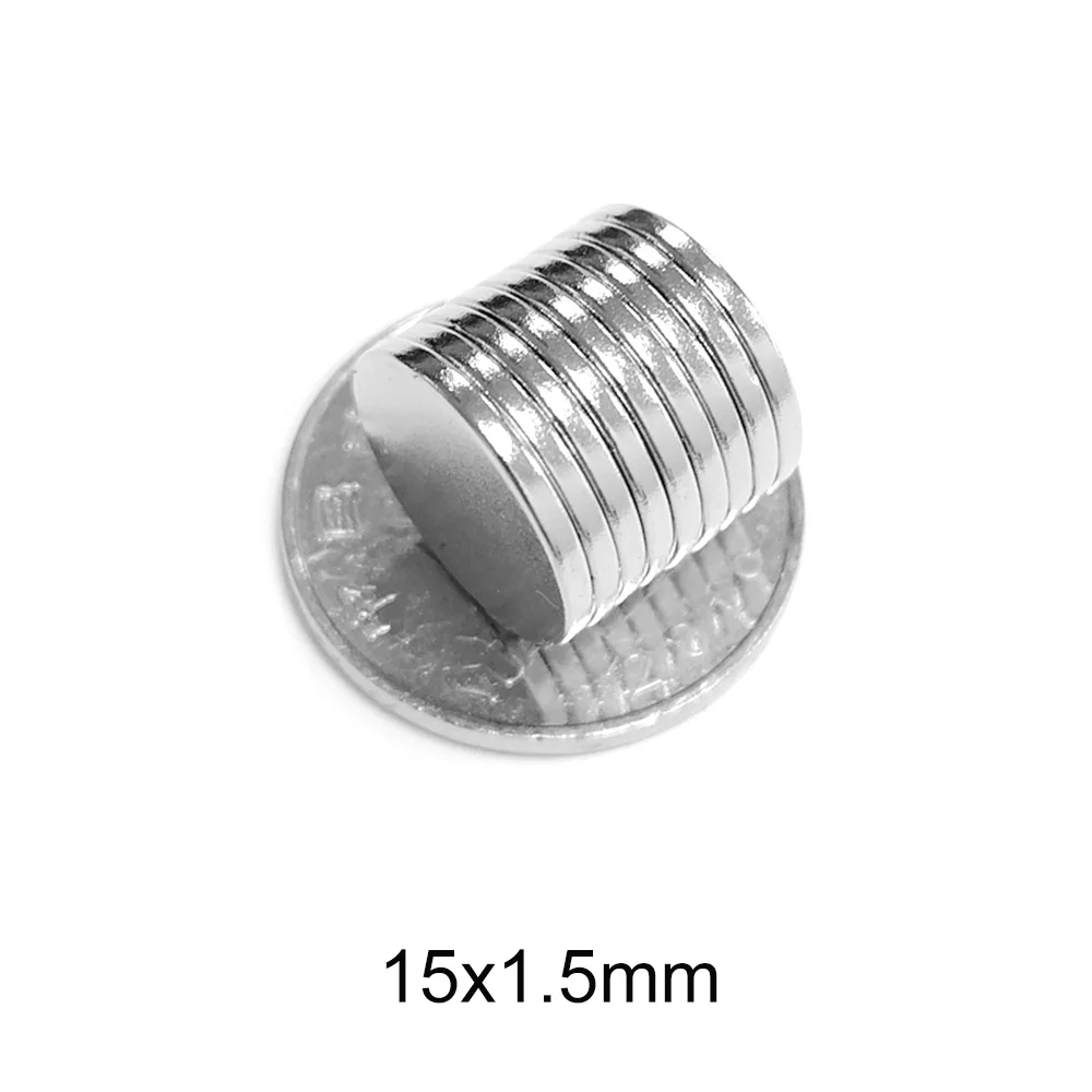 

Неодимовые магниты, 10/20/50/100/200 шт., 15x500, 10x1,5 мм