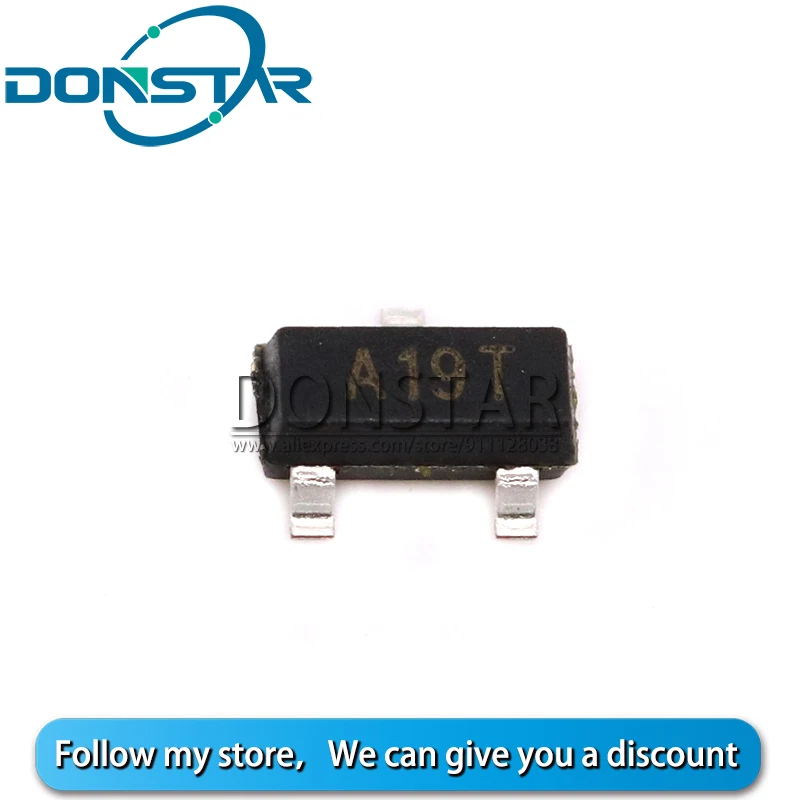 100 шт./лот AO3401A AO3401 SOT23 3401 A19T SOT-23 P-канал SMD MOSFET транзистор Триод новый | Электронные
