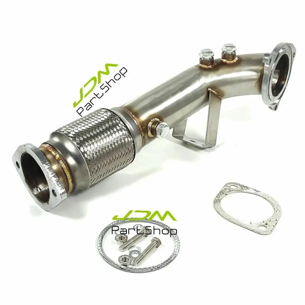 Выхлопная труба из нержавеющей стали для 2013- Ford Fiesta MK7 ST180 1.6L Ecoboost 3&quot