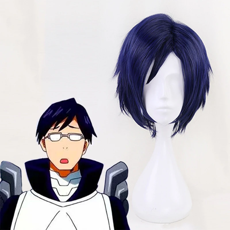 

My Hero Academia Cosplay Wig Tenya Iida Cosplay Wig Heat Resistant Synthetic Boku No Hero Academia Cosplay Wigs Halloween Wigs