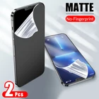 2 шт. матовая Гидрогелевая пленка для iphone 13 Pro Max, Защитное стекло для aiphone X Xr Xs Max 10 13Pro, защита экрана iphone13 Armor
