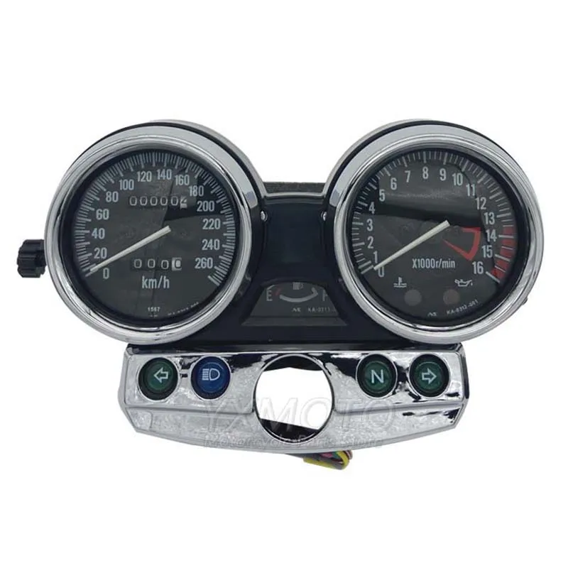 Instrument Assembly Gauges Meter Cluster Speedometer Odometer Tachometer Top speed 260 For Kawasaki ZRX400 ZRX750 ZRX110 enlarge