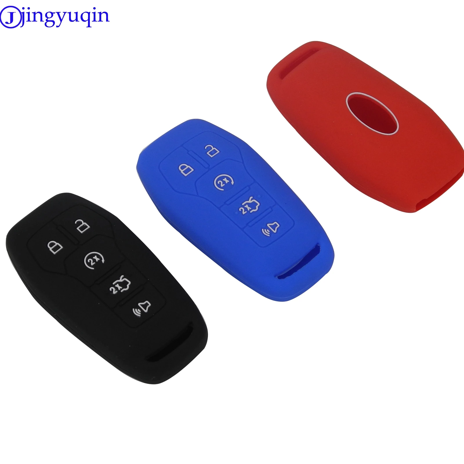 5 кнопочный силиконовый Автомобильный Брелок дистанционного управления с ключом