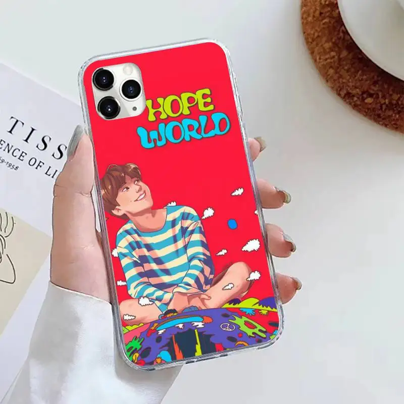 Чехол для телефона Babaite Hope World iPhone 11 12 13 mini pro XS MAX 8 7 6 6S Plus X 5S SE 2020 XR | Мобильные