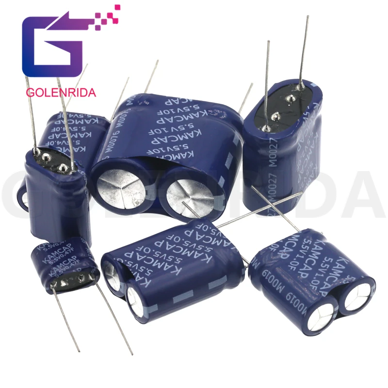 1 шт. супер конденсатор фарад комбинированный тип 5 V 0.22F 0.47F 1F 1.5F 2F 4F 5F 10F |