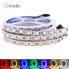 5 м высокая яркая светодиодная лента 5050 RGB 12 в 60 светодиодовм гибкая светодиодная лента нейтральный белый чип Epistar не водонепроницаемая светодиодная лента