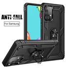 Противоударный армированный чехол для Samsung Galaxy A51 A71 A31 A21s A52 A72 A02 A12 A32 A42 A50 A70 A10 A30 A10s A20s M31 M51, чехол с кольцом