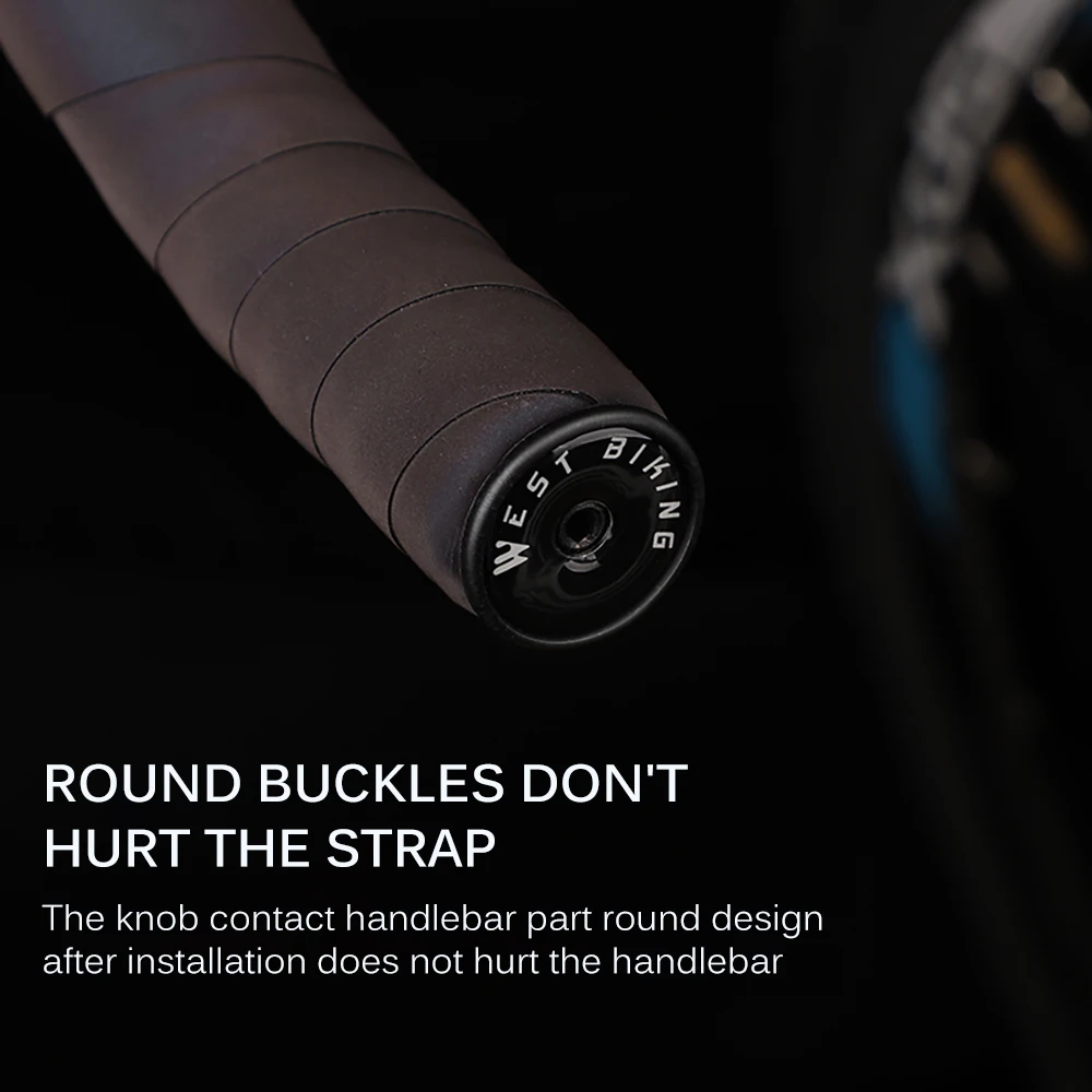 

1 pair Road Bike Handlebar End Caps Bike Handlebar End Plugs Riding Equipment Accessories Stable and durable End Stoppers