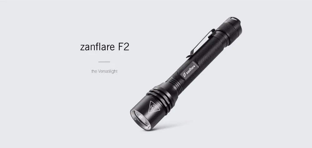 USB Перезаряжаемые светодиодный вспышка светильник, Zanflare F1 светодиодный фонарь 7 светильник режимов, IP68 Водонепроницаемый, благодаря светодиоду Cree XPL V6, 18650 светодиодный тактический вспышки светильник
