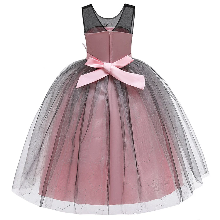 Элегантное платье принцессы для девочек вечернее праздничное летние детские