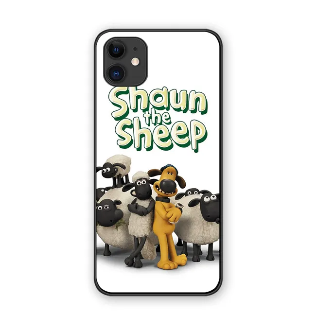 1 Чехлы для телефонов Shaun the Sheep cartoon Farmageddon для iphone 6S 6 7 8 Plus черный силиконовый чехол для iphone 11 Pro MAX X XS XR - Цвет: 1