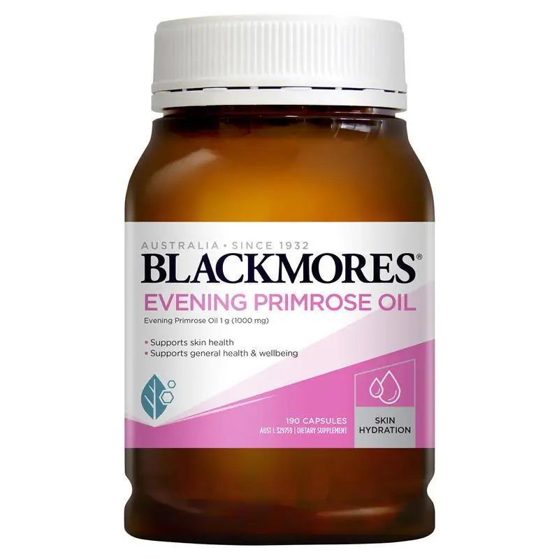 

Australia Evening Primrose Oil 190 Capsules EPO GLA Support Women Healthy Menstrual Cycle Premenstrual Syndrome PMS Symptoms