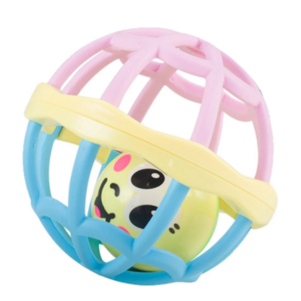 

Пластиковые колокольчики для кровати яркие цвета милые детские погремушки мягкие Прорезыватели для зубов для раннего обучения