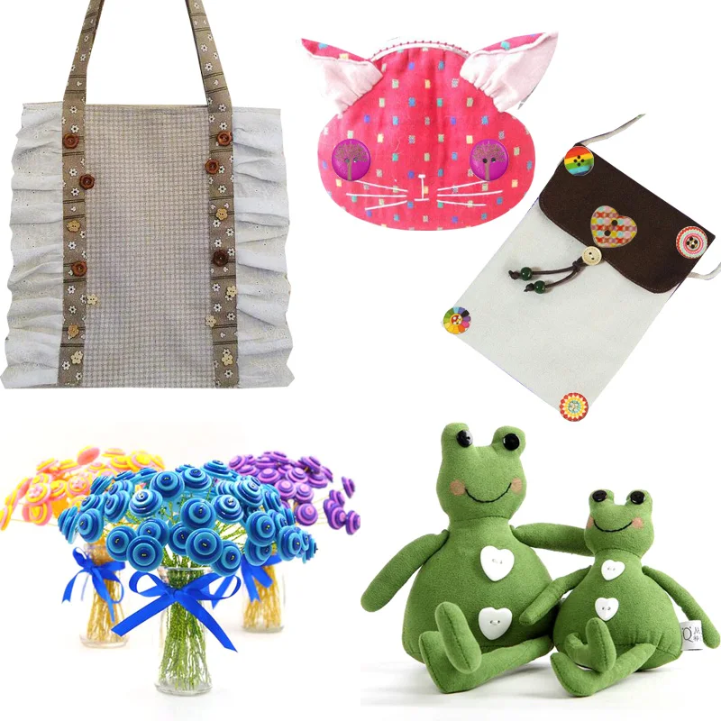 50 шт. кнопки деревянная в форме сердца для одежды 2 отверстия швейная кнопка