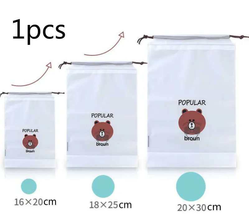 Женская прозрачная косметичка на шнурке С КАКТУСОМ дорожный кейс для косметики