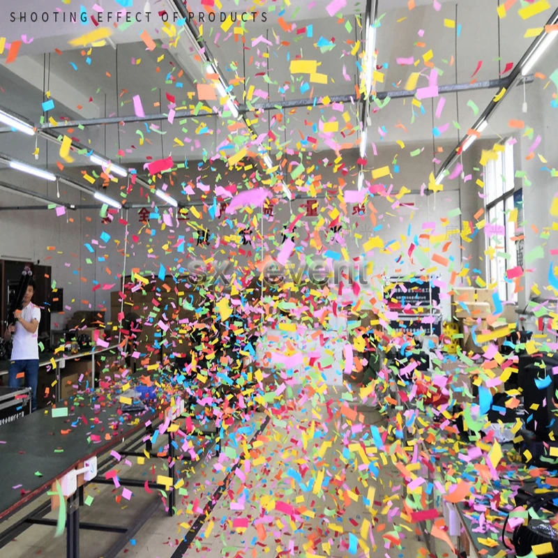 Обувь для ночного клуба вечерние конфетти машина 3 головы сцены пистолет ручной