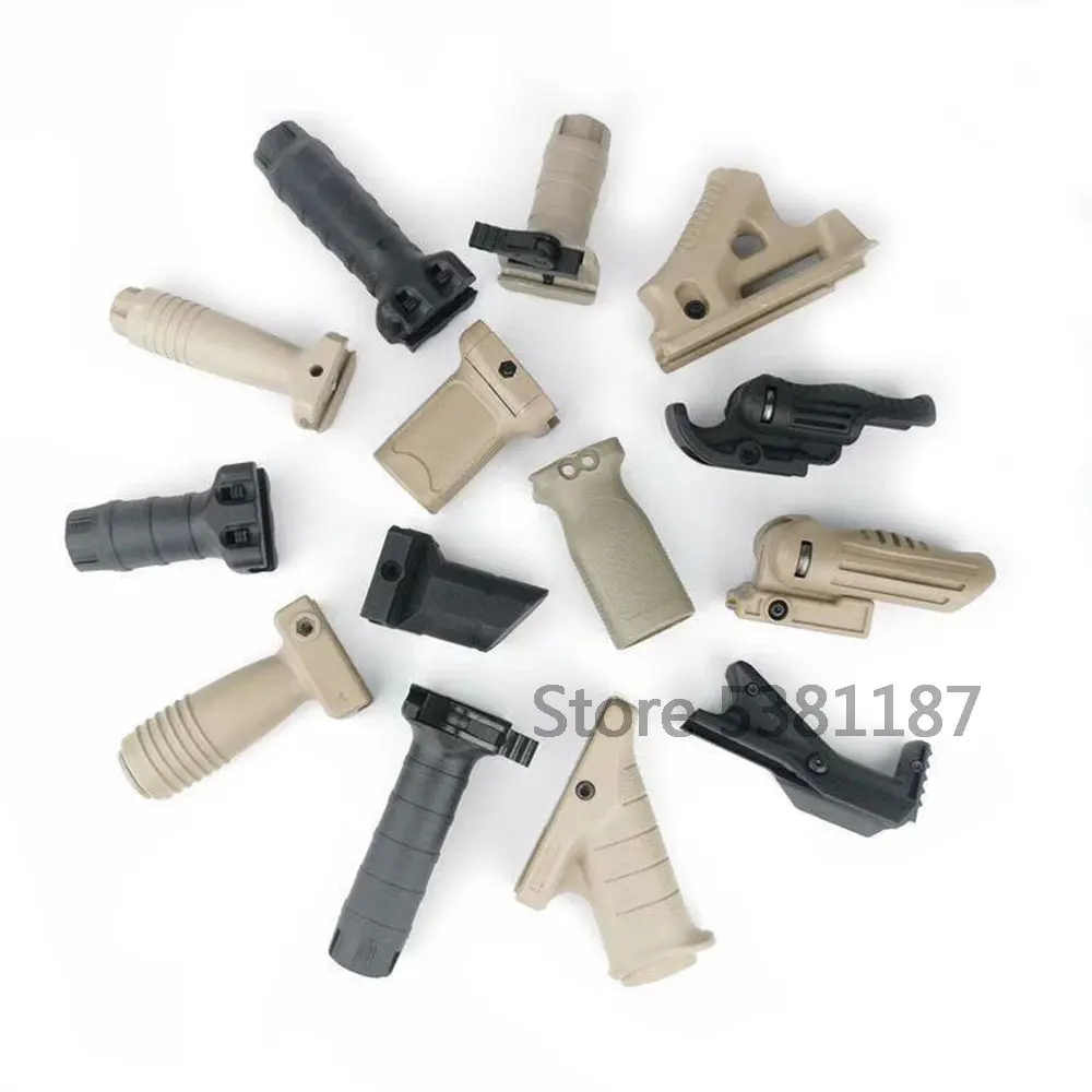 Тактическая нейлоновая ручка для страйкбола Foregrip треугольный держатель 20 мм