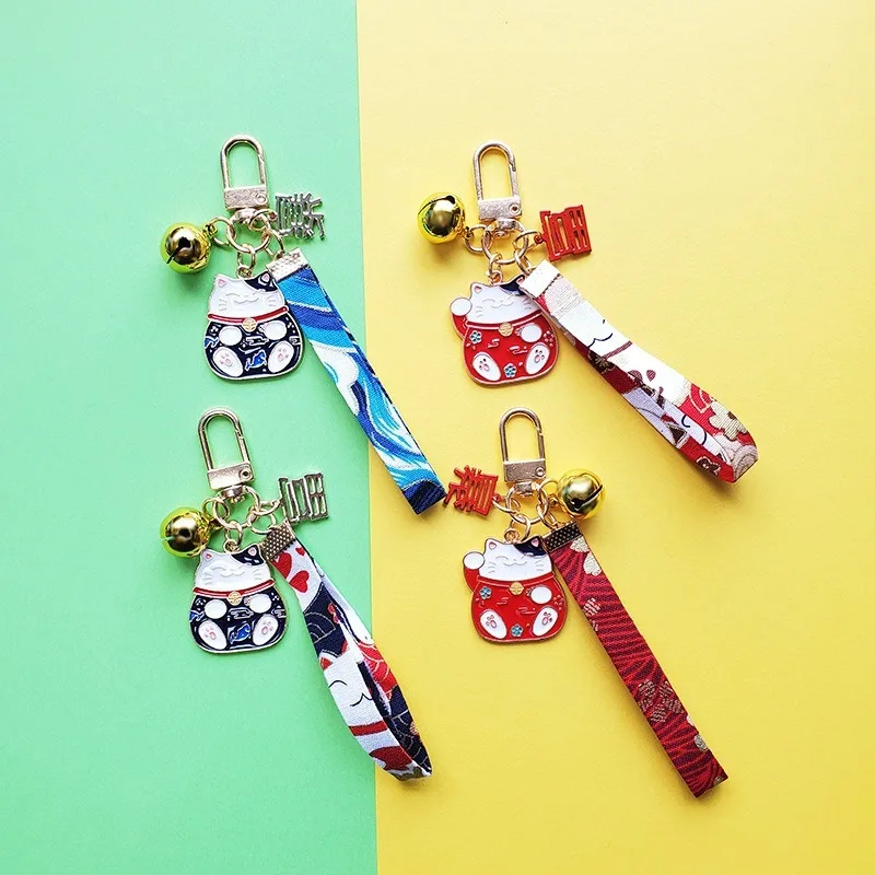 Сплав Lucky с изображением кота из мультфильма и персонажа симпатичная цепочка для