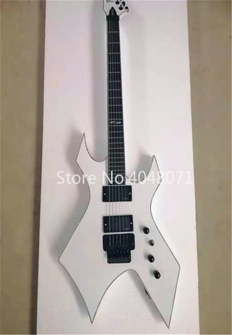 Электрогитара особой формы белый корпус цвет на выбор бесплатная доставка по