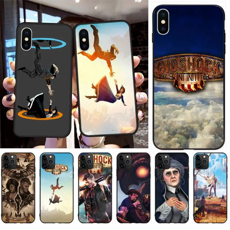 Чехол Bioshock Infinite для iPhone 11 pro XS MAX 8 7 6 6S Plus X 5S SE 2020 XR|Бамперы| |