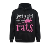 rat vintage just a girl who loves rats 3d style sweatshirts cute mother day long sleeve hoodies women normal clothes