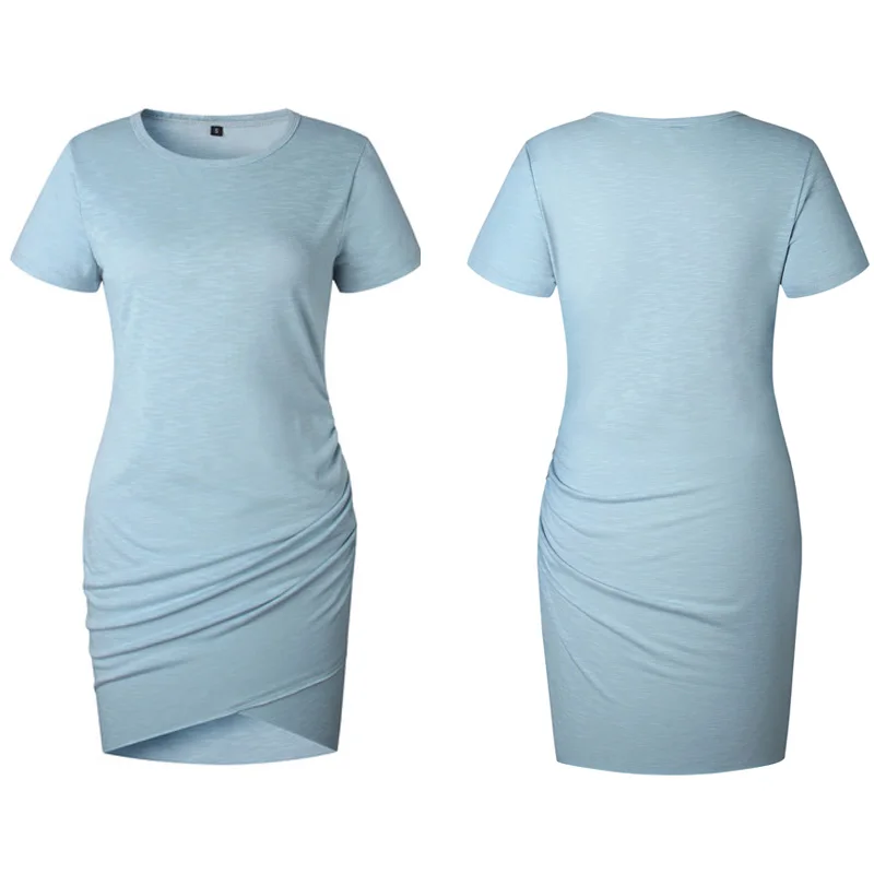 Coset платье облегающее в стиле знаменитостей платья для женщин синие повседневные