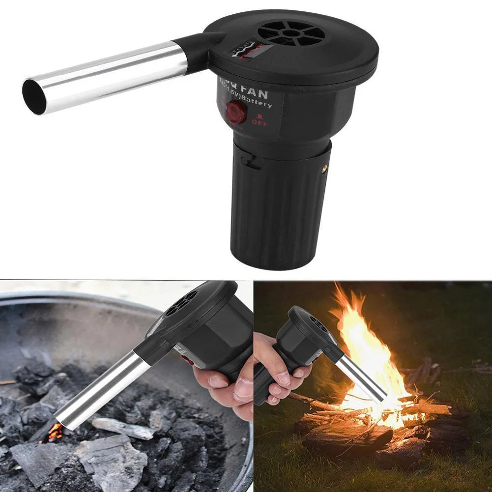 Портативный безопасный Электрический Барбекю воздуходувы вентилятор открытый