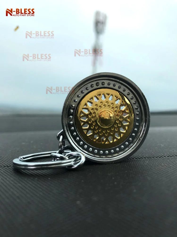 1 шт. брелок для ключей с колесным ободом автомобиля JDM креативный автомобильные