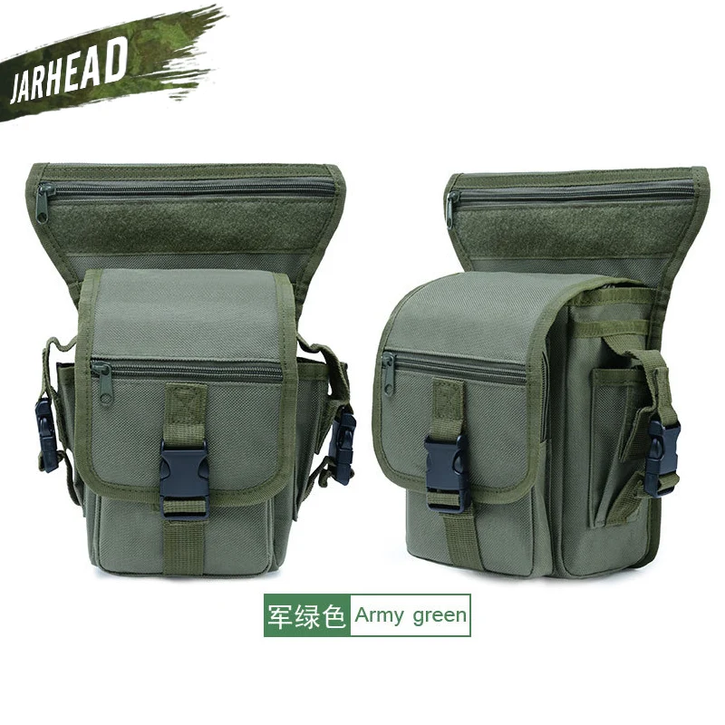 ArmyGreen Горячая тактическая уличная спортивная сумка для езды на ногах, военная Спортивная поясная сумка, охотничье оружие, водонепроницаемая сумка на бедро, многоцелевой - Цвет: ArmyGreen