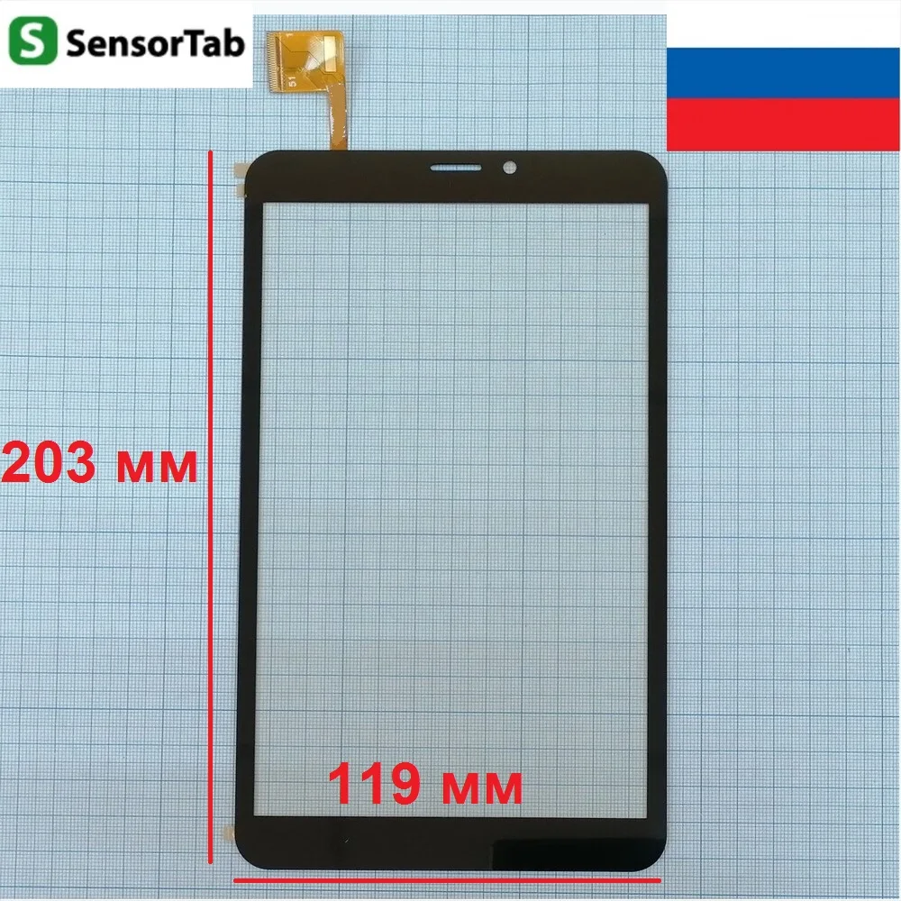 Prestigio MultiPad Wize 3608 PMT3608 тачскрин 8.0 дюймов сенсор для планшета touch screen - купить по