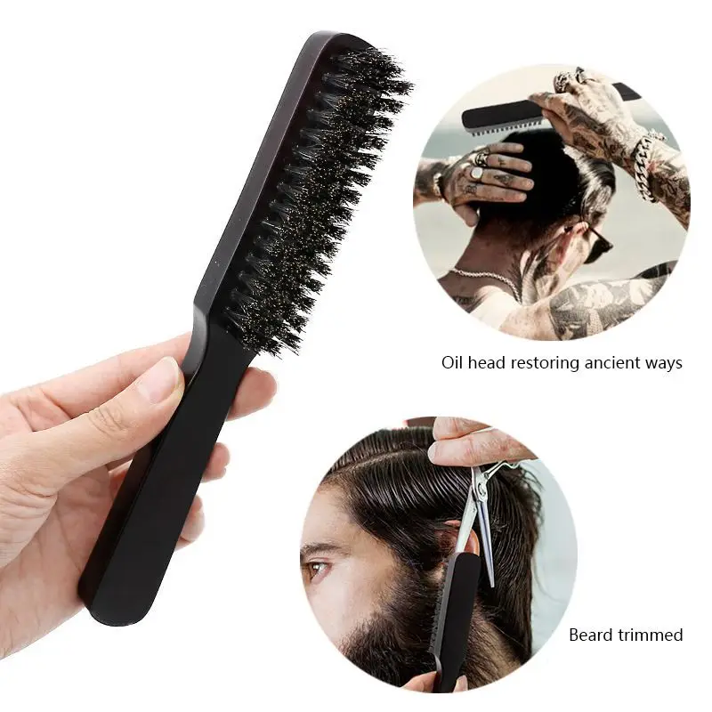 Щетка для бороды щетка волос из натурального дерева расческа ручной работы