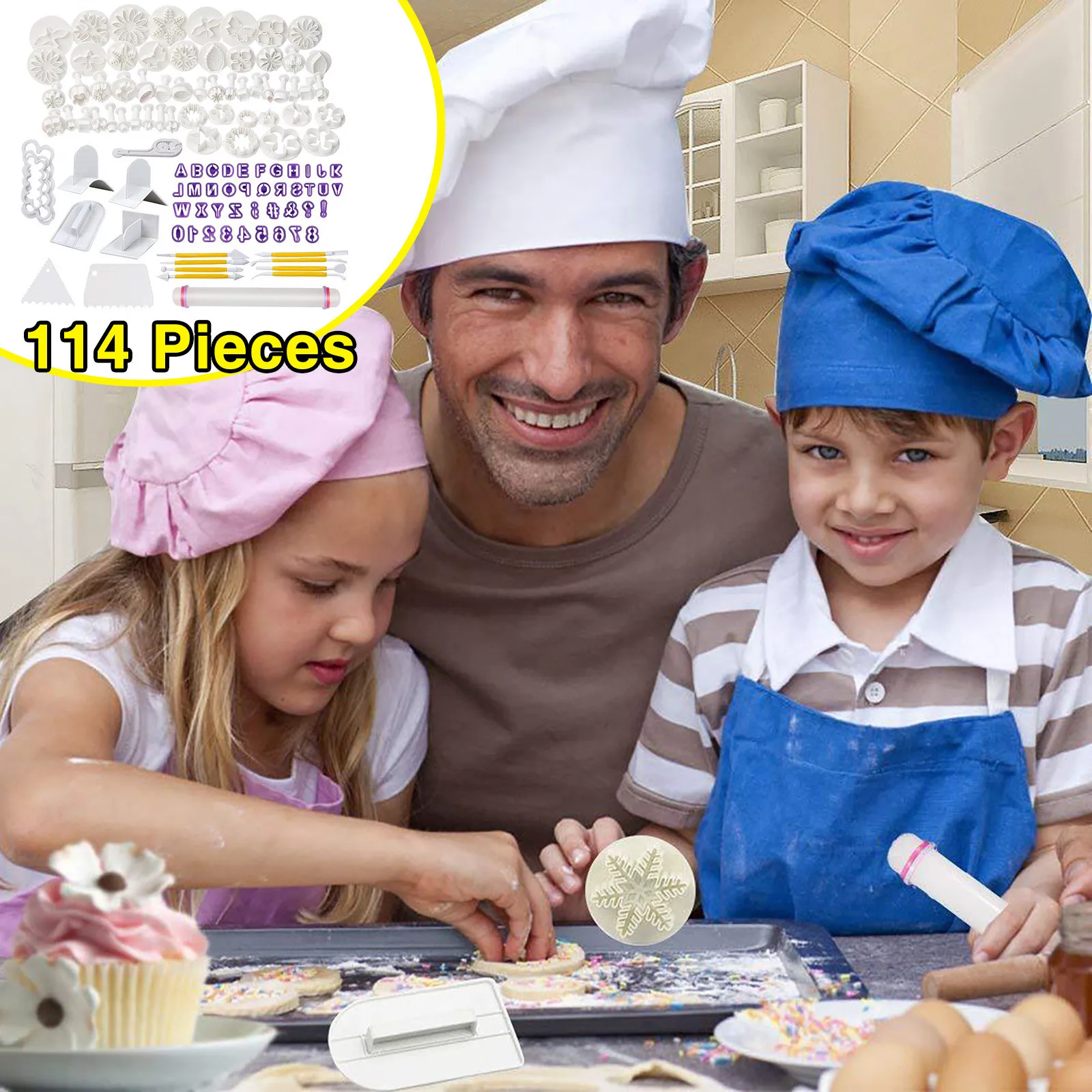 

Cookie Press Biscuits Making Tools Dessert Press Cookie Baking Mold Creative Candle Mold Factory Wholesale#G