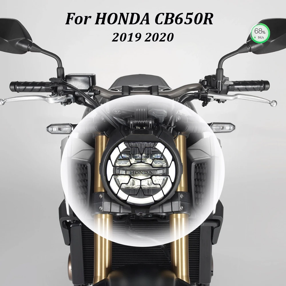 

For HONDA CB650R CB 650 R 2019 2020 Motorcycle Steel Headlight Guard Protector Cover Protection Grill