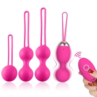 5pcs vaginal balls sex toy for women kegel ball female vagina tighten massage exercise wireless remote control vibrating eggs