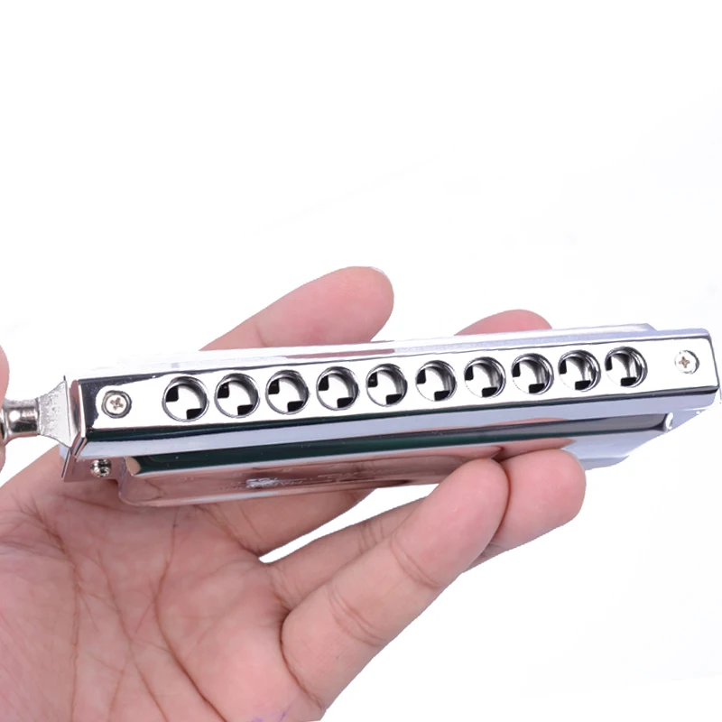 Harmonica SWAN Chromatic Blues C Key w/ 10 Holes 40 Tone NEW | Спорт и развлечения