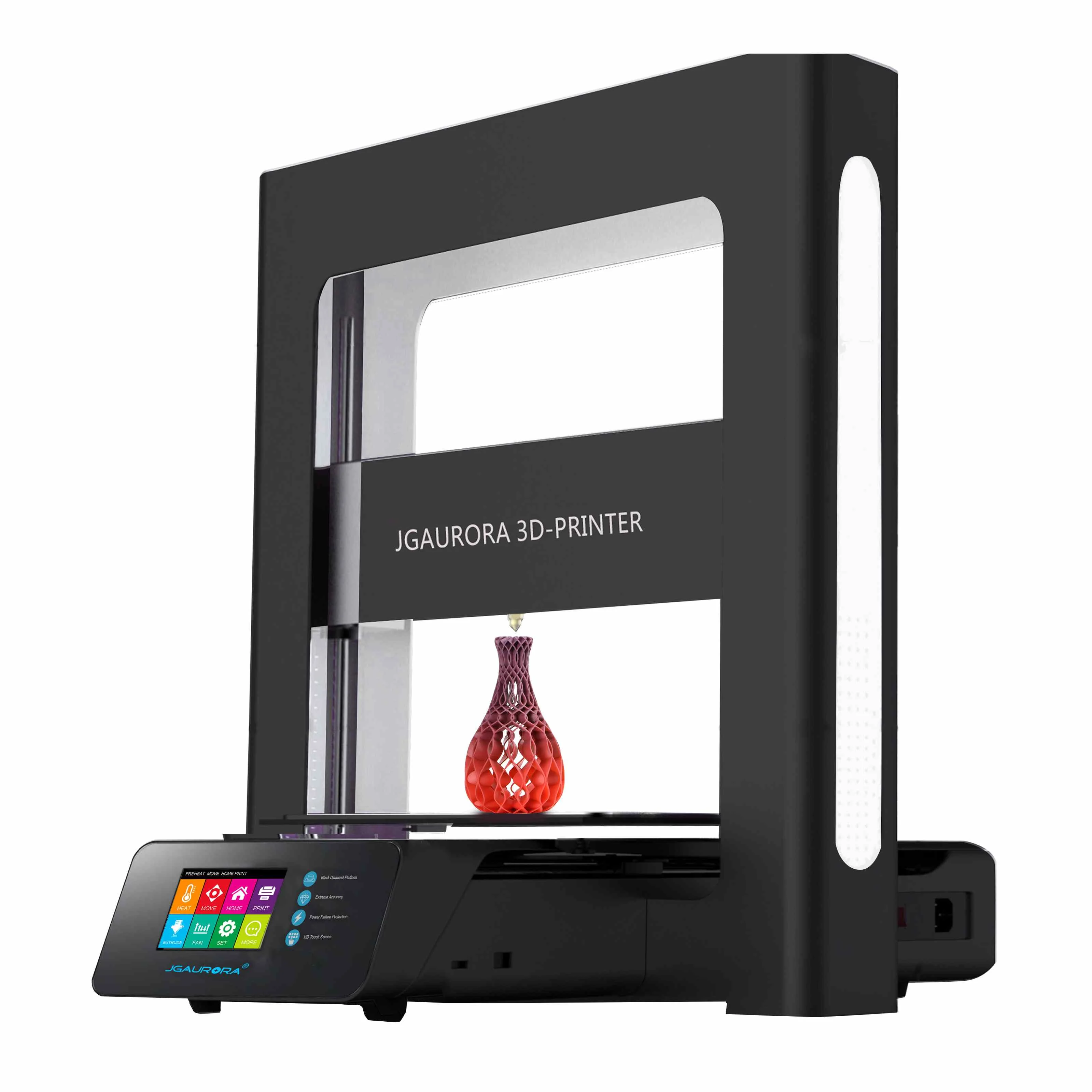 Online JGAURORA A5/A5S Verbesserte DIY 3D Drucker Kit 305*305*320mm Druck Größe Hohe Genauigkeit Lebenslauf Druck Auto Nivellierung