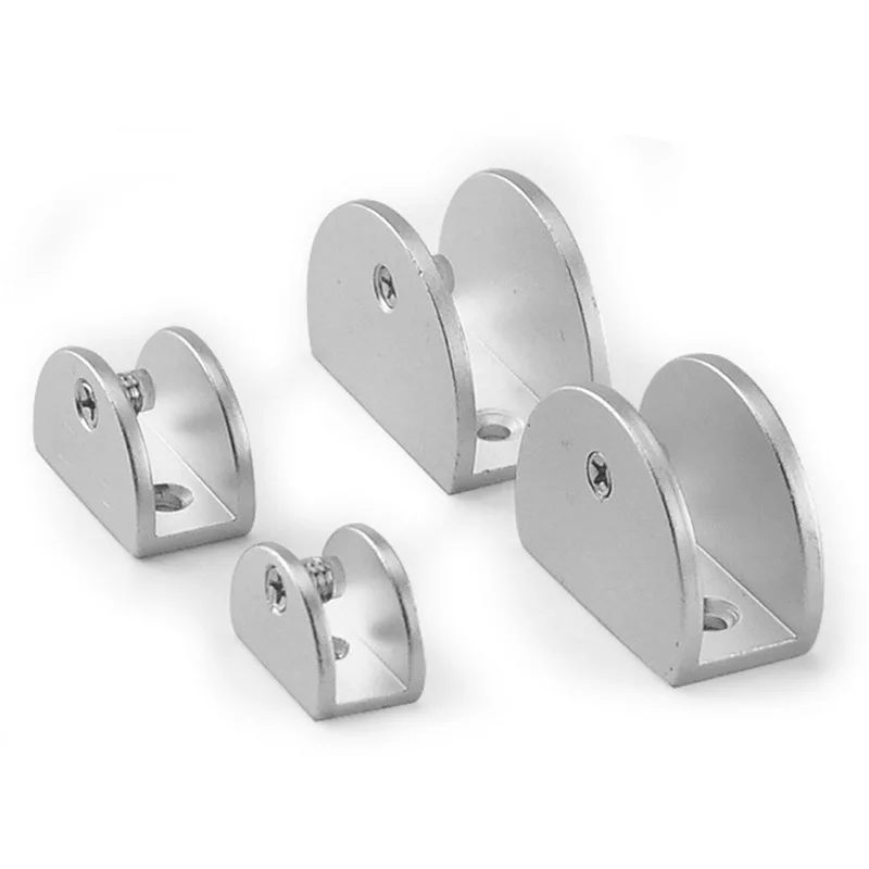 4 шт./компл. высокое качество космические алюминиевые стеклянные зажимы