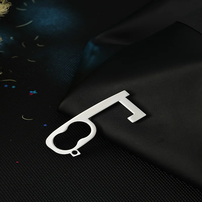 Брелок для открывания двери серебро 2020 пробы без прикосновения|Уличные