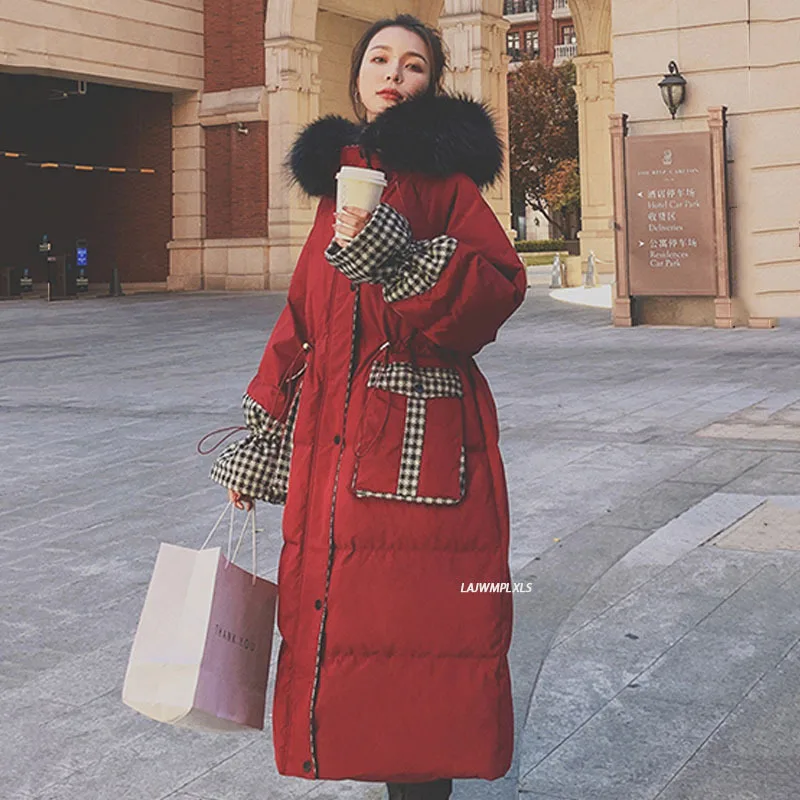 

Куртка женская зимняя, с подкладкой, длинная, теплая, плотная, 2021