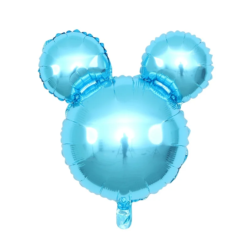 2 шт. 24 дюйма Микки Алюминий Фольга надувные шары Mickey Minnie головка гелий Globos Baby Shower на тему дня рождения вечерние декоративный воздушный шар