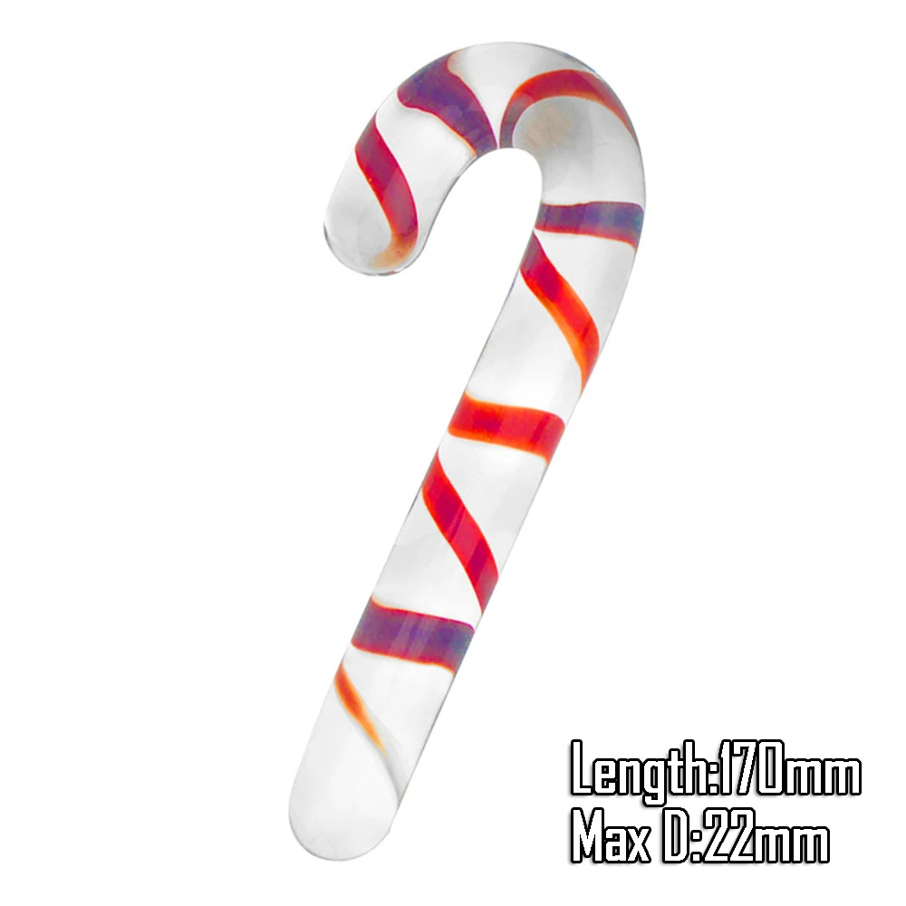 Большой искусственный пенис стеклянный фаллоимитатор с кристаллом пирокса