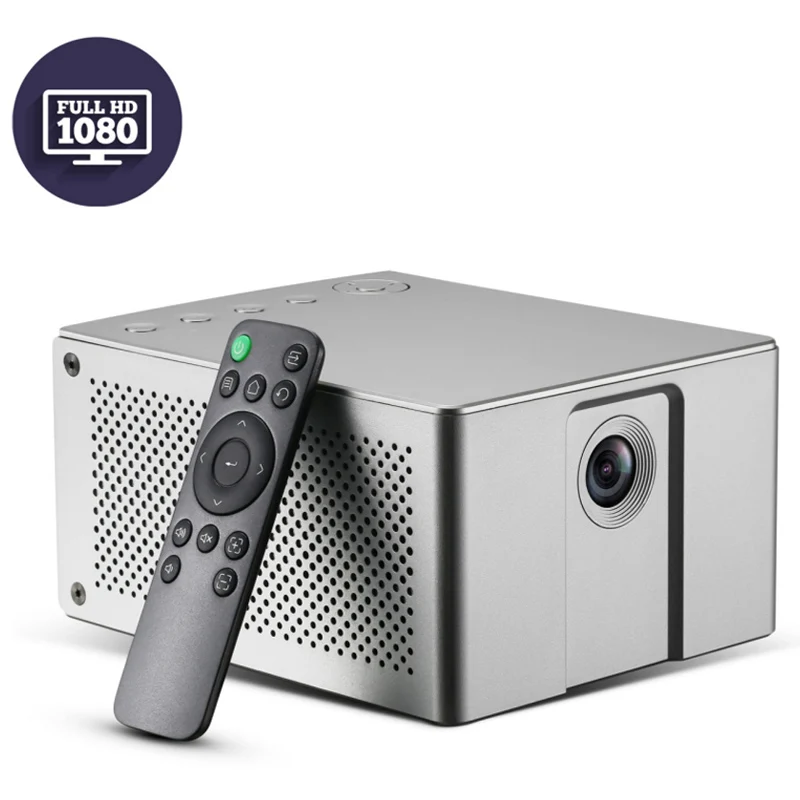 WZATCO, 1920*1080 P, Full HD, Android, wifi, портативный DLP проектор, игровой проектор, проектор, 300 дюймов, для домашнего кинотеатра, деловых встреч